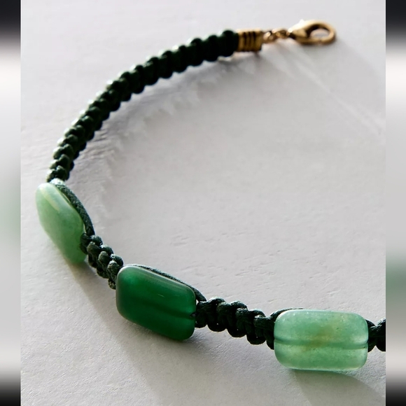 NWT Free People, Sweet Carolina Choker, Jade - NEW - Picture 2 of 7